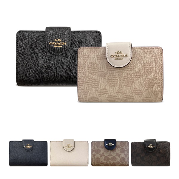 即発 正規品 USA直送 ミディアム 二つ折り財布 6390/CW786