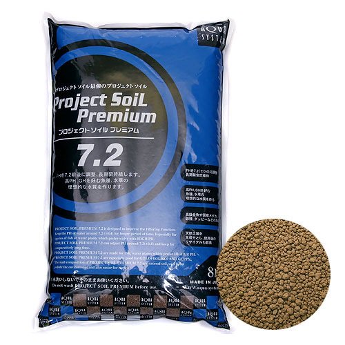 プロジェクトソイル・プレミアム　７．２　８ｋｇ（青）　熱帯魚　用品　お一人様２点限り　ＣＲＣ21―30―20―10―10
