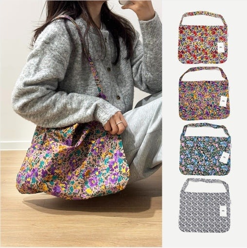 NEW LEOPARD 22Y FLOWER エコバッグ