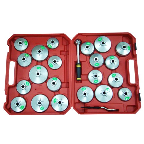 WEIMALL オイルフィルターレンチ アルミカップ 21Pセット 赤 【A57B】 5,345円