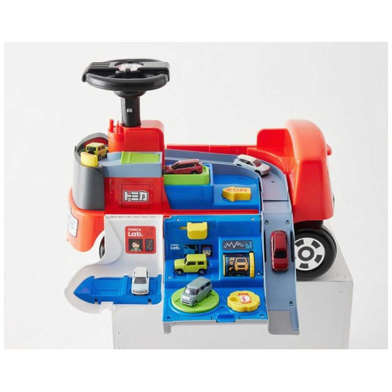 アイデス　1才から乗れる！トミカ変形ドライブビット