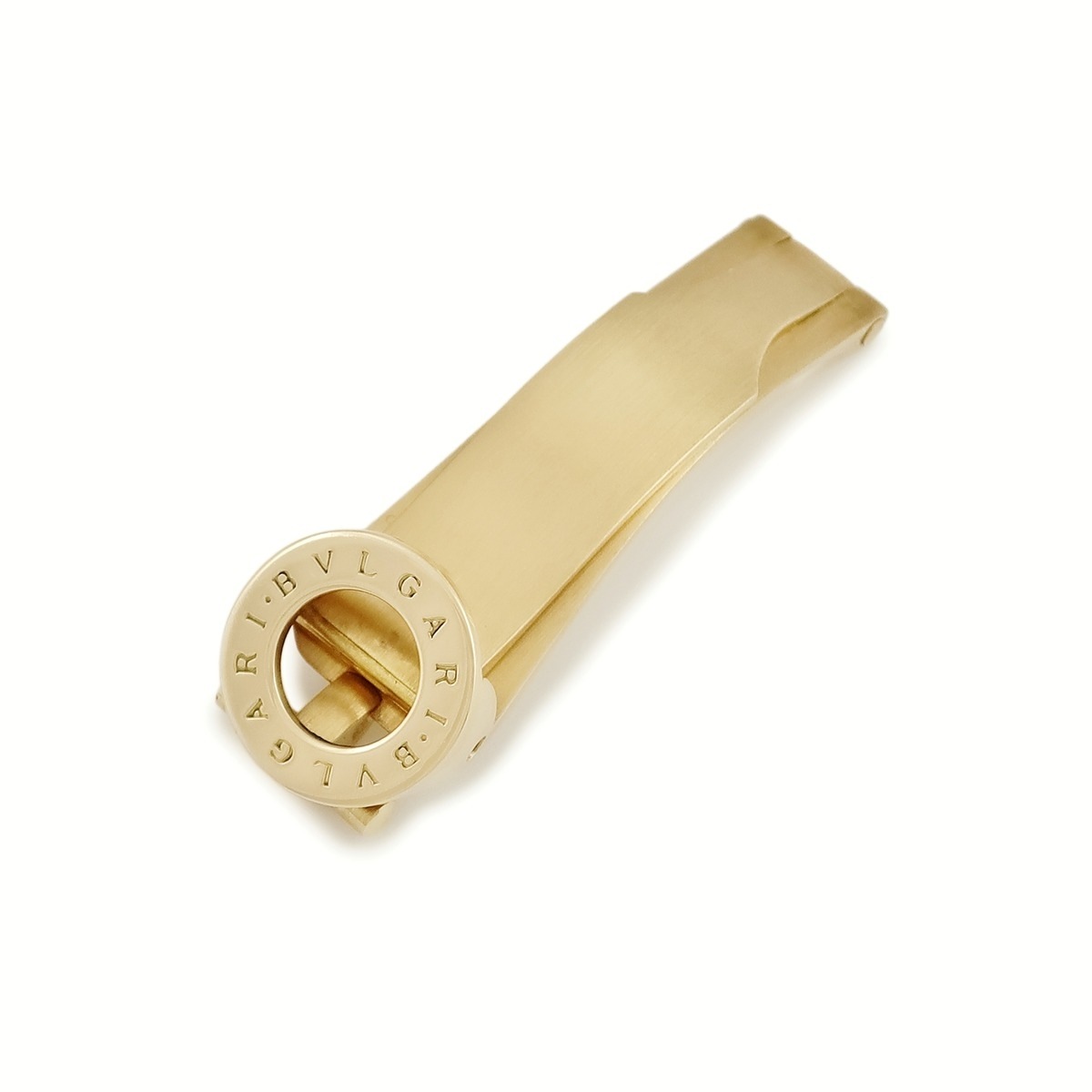 ブルガリ BVLGARI 腕時計パーツ K18YG イエローゴールド 純正 10mm幅対応 Dバックル パーツ フォールディング 替え 予備 K18YG 金無垢 イエローゴールド 750 金 【中古】