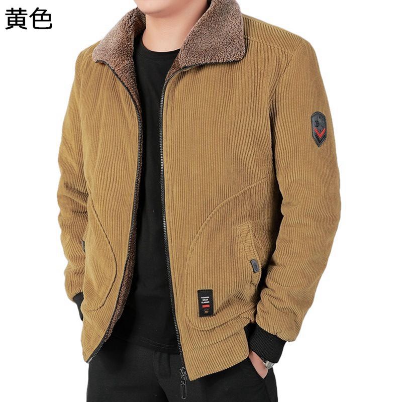 ボアジャケット メンズ コーデュロイ カジュアルジャケット 長袖 ボアコート 春秋冬 ジップアップ 防寒保温 シンプル 軽量 大人 おおきいサイズ トレンド カジュアル スポーティ 通勤 通学 パーカ