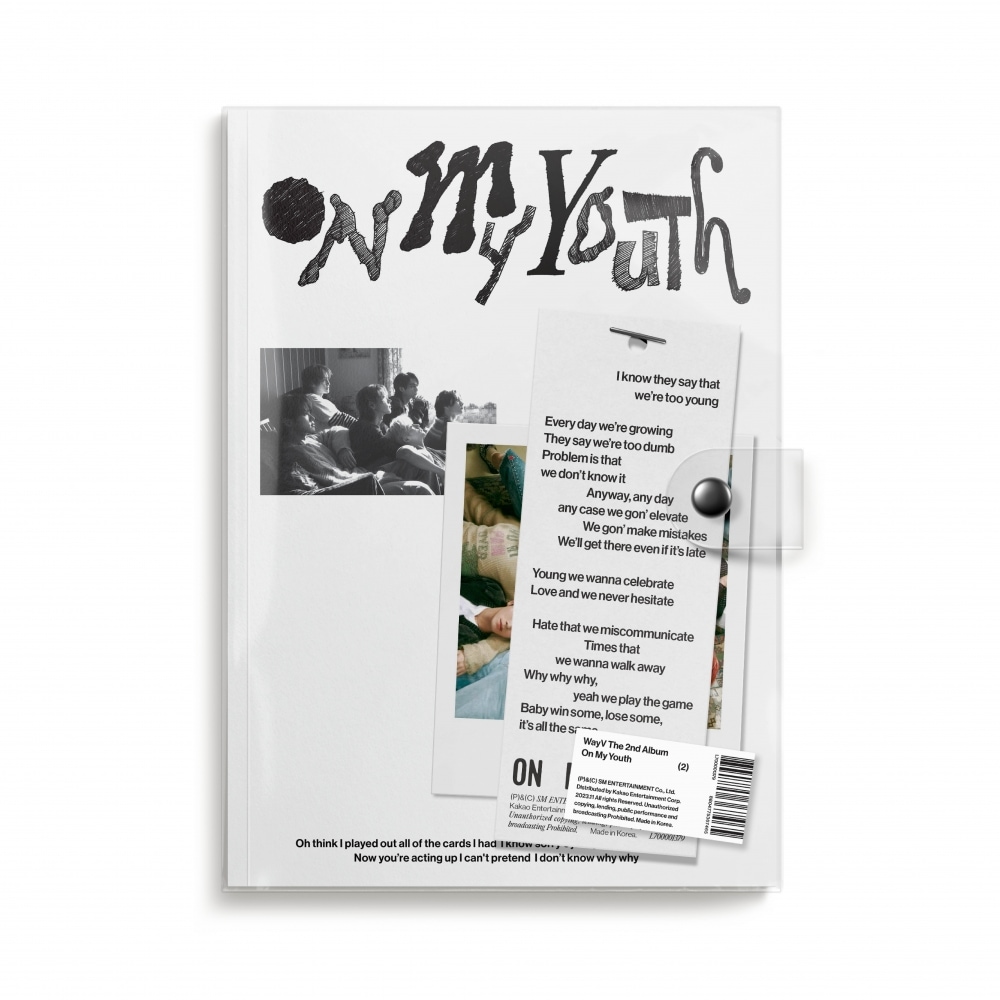【未開封新品] WayV ウェイションV - 正規2集 [On My Youth] Diary 日記バージョン