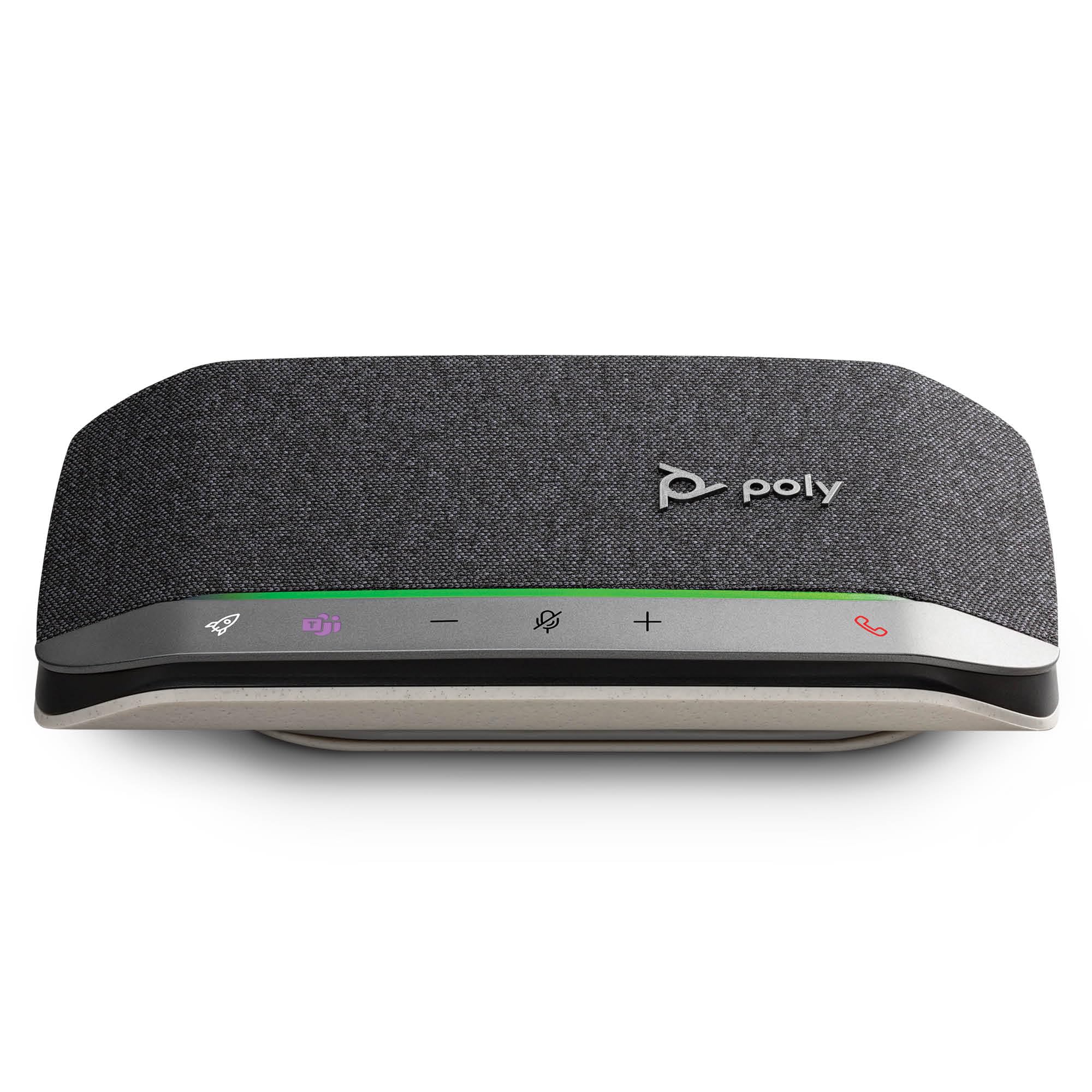 Poly Sync 20 スピーカーフォン USB-C Bluetooth MicrosoftTeams認証モデル ポータブル PC Mac スマートフォン 連続使用20時間 ノイズ エコー低減 Te