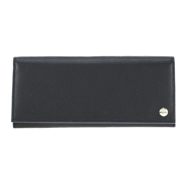 L2V310NBOSTON 長財布ボストン型押レザーネイビー