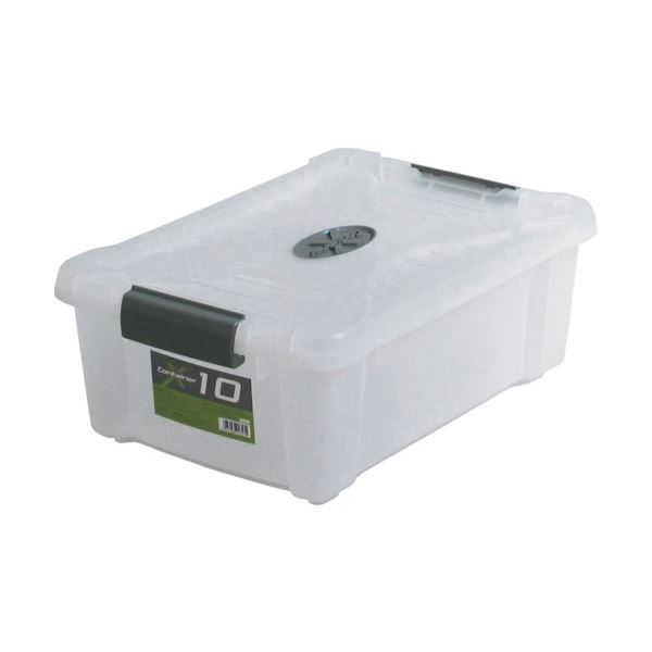 （まとめ） アステージ Xコンテナ #10クリア13L X-10CR 1個 (×5セット)