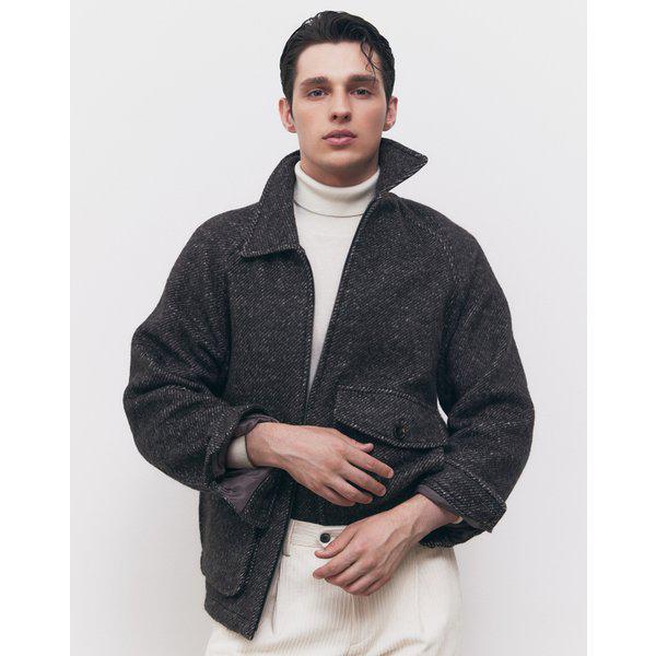 [24FW] [ZEGNA] リラックスフィット防毛ジャンパーDMJU4DT93W3