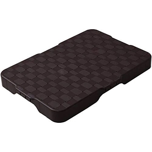 山善(YAMAZEN) 家庭用平台車 28.5×41cm 耐荷重50kg 軽量0.8kg 連結機能 エラストマーキャスター 台車 平台車 コンパ