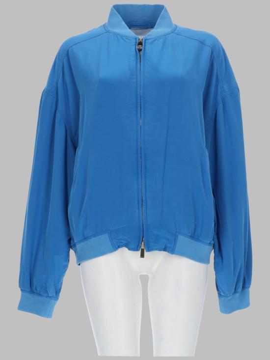 VERSACE Women Jackets 1025075 1A181011VI00 AZURE