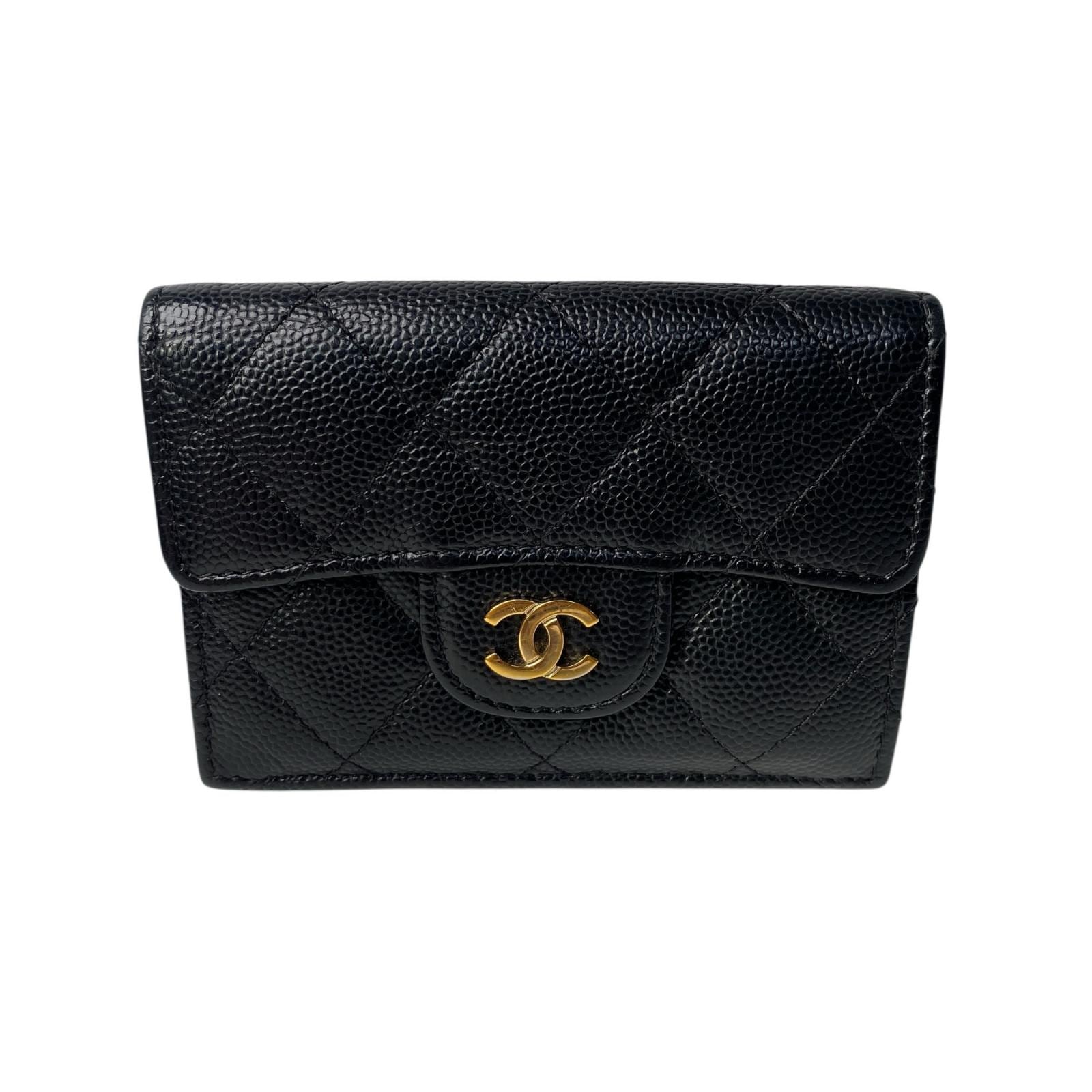 シャネル CHANEL マトラッセ クラシック スモール 28番 AP0230 三つ折り財布 レディース