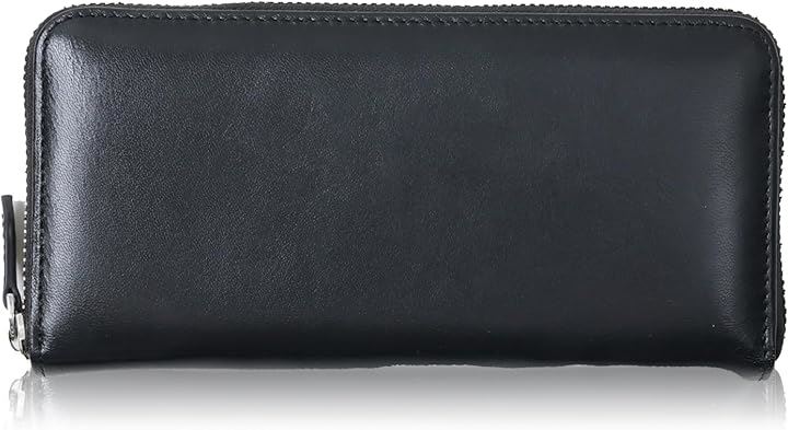 ギャラリークオリエ 手に馴染むこだわりのフィット感 高級エチオピア高原羊革 熟練の革職人が作る スキミング防止 財布 メンズ 長財布 日本 ブランド シープ タンポナート(Black)
