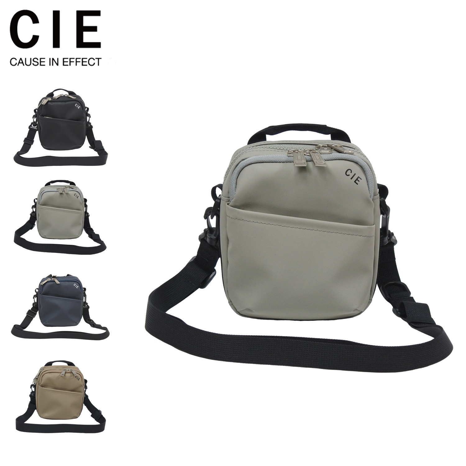 ショルダーバッグ メンズ レディース 斜めがけ ブラック グレー ネイビー ブラウン 黒 021825