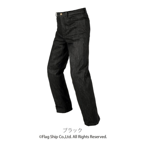 ワイドウィンタージーンズ ブラック L FP-W409BKL