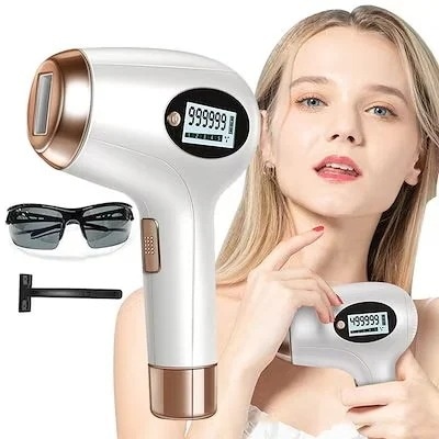 2024最新版 脱毛器 サーリシ美肌脱毛器 美顔器 無痛脱毛 9レベル調節 自動照射 サロン品質 全身適用