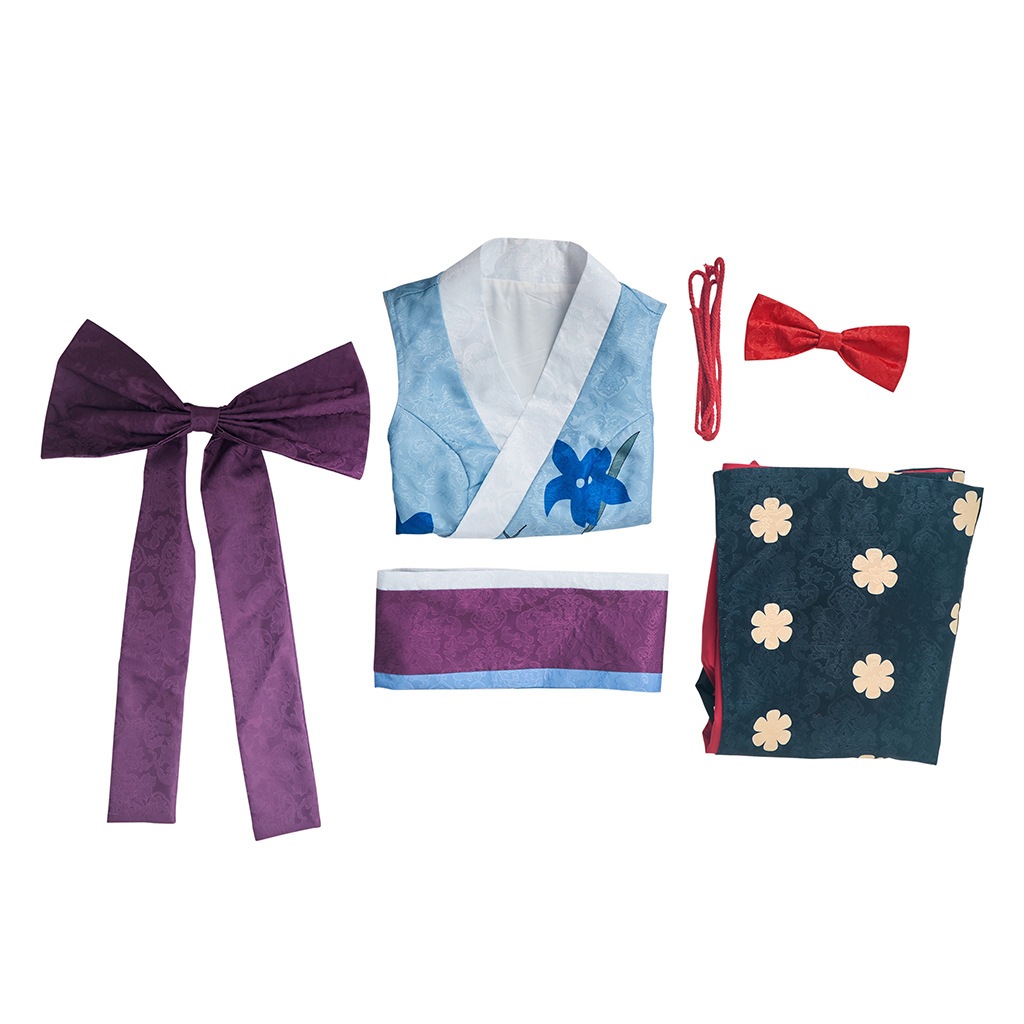 [迅速な配達] 最低価!格! ワンピース鬼島編暗紋ロビン着物服二次元アニメニコロビンコスプレ衣装