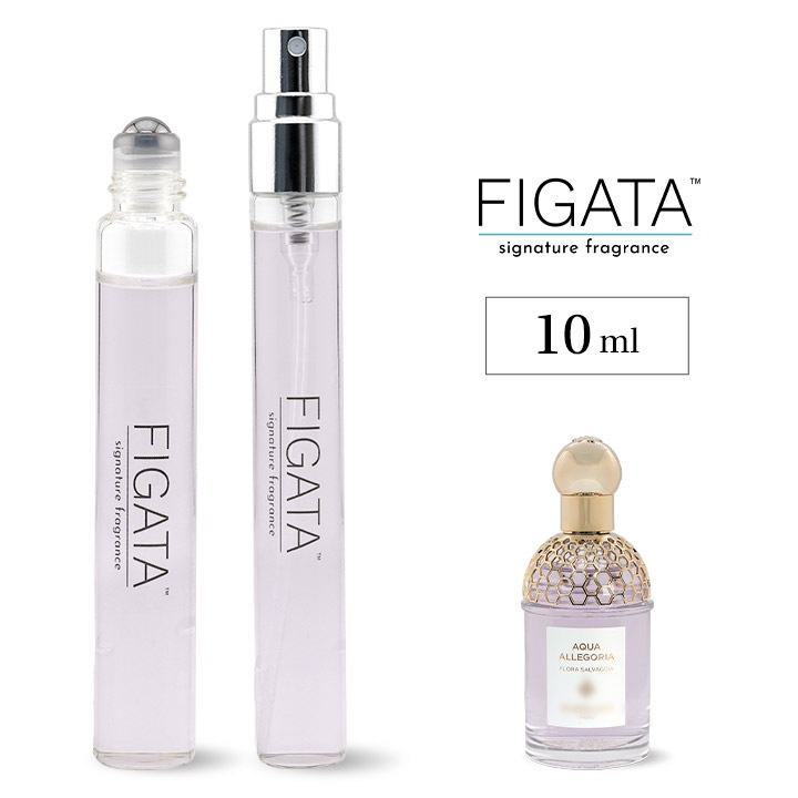 [FIGATA]ミニ香水 原材料/gue フローラ サルヴァジア EDT 香水 お試し 選べる 容量 10ml スプレー ロールオン