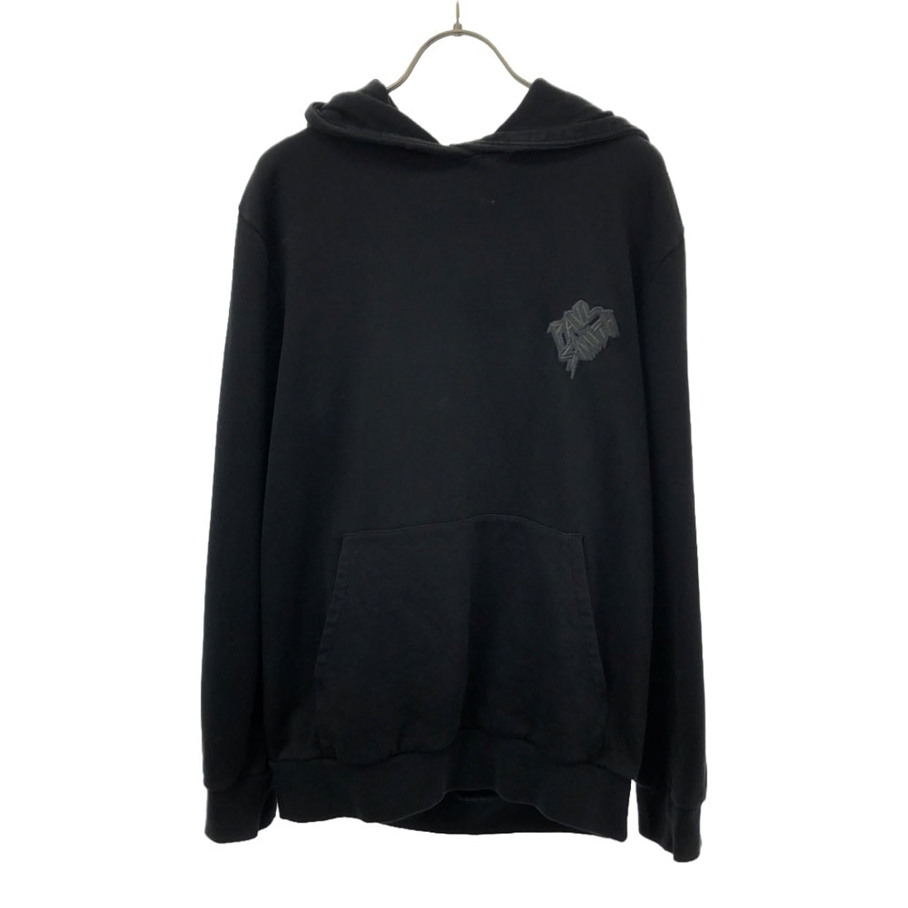 長袖 スウェットパーカー S ブラック メンズ