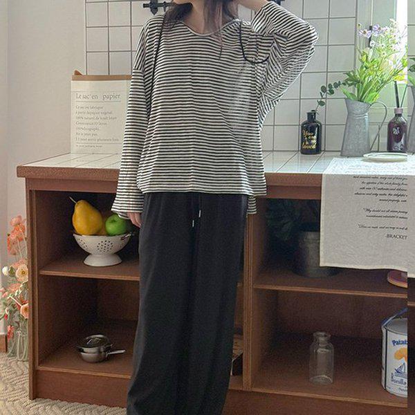 Hスタイル(SET)ディーバフードセット 秋 女性 トレーニングウェアセット 長袖 スウェットセット パンツセットアップ ホームウェア