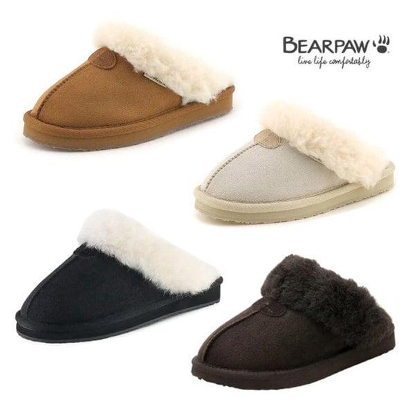 （BEARPAW）児童防寒털スリッパJULIA KIDS 4種K7004