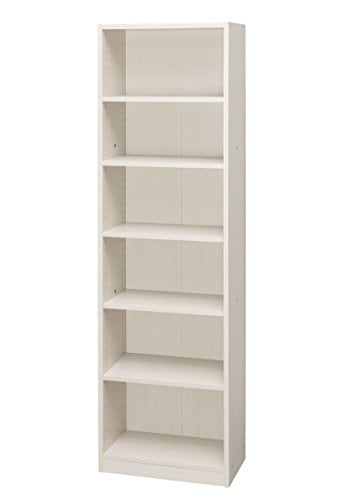 アイリスオーヤマ 収納ラック 本棚 スペースフィット オフホワイト 幅約50*奥行約29*高さ約18