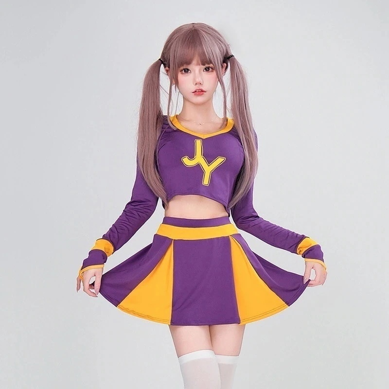 サッカー赤ちゃん応援団服ハロウィーンcos女子団服バスケットボール応援団服競技体操試合服