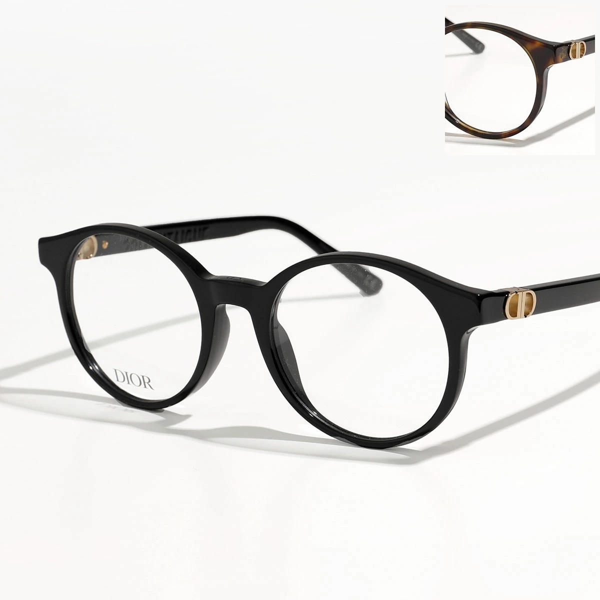 Dior ディオール メガネ 30Montaigne Mini O R2I 1000 2000 モンテーニュ ミニ CD50026I 001 052 レディース ボストン型 伊達メガネ アイウェア カ