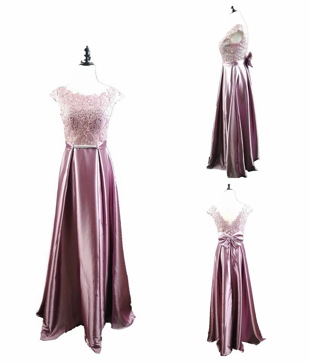 即納　あずき色　ノースリーブ　レース　マキシ丈　花柄　ロングドレス　パーティードレス ワンピース カラードレス　二次会 演奏会 披露宴 結婚式 発表会　忘年会