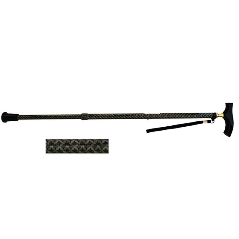 名古屋眼鏡　kansai PROP 2段伸縮ステッキ 黒雲母　VH1225