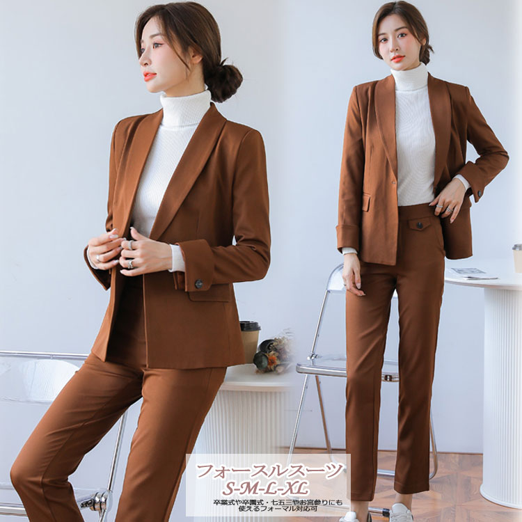 レディーススーツビジネススーツセットアップ通勤パンツスーツビlジネススーツセレモニースーツカジュアルスーツ入学式入学式入園式卒業式卒園式卒業式母ママおしゃれレディースフォーマルフォーマルレディーススー
