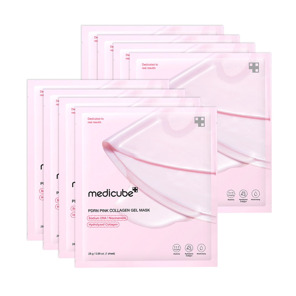 メディキューブ サーモン PDRN ピンク コラーゲン マスクパック 8枚 5,653円