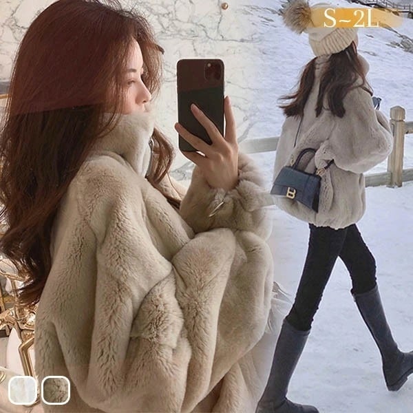 もこもこコート レディース 萌え萌え系 ボアコート 中綿 フード付き スタンドカラー かわいい あったかコート ファーコート もこもこ ボア コート フェイクファー ふわふわ ジャケット 長袖 秋 冬