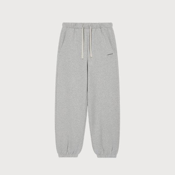 パンツ CQK CO2504PT82-MG ウーマン 裏起毛 ジョガーパンツ メランジグレー