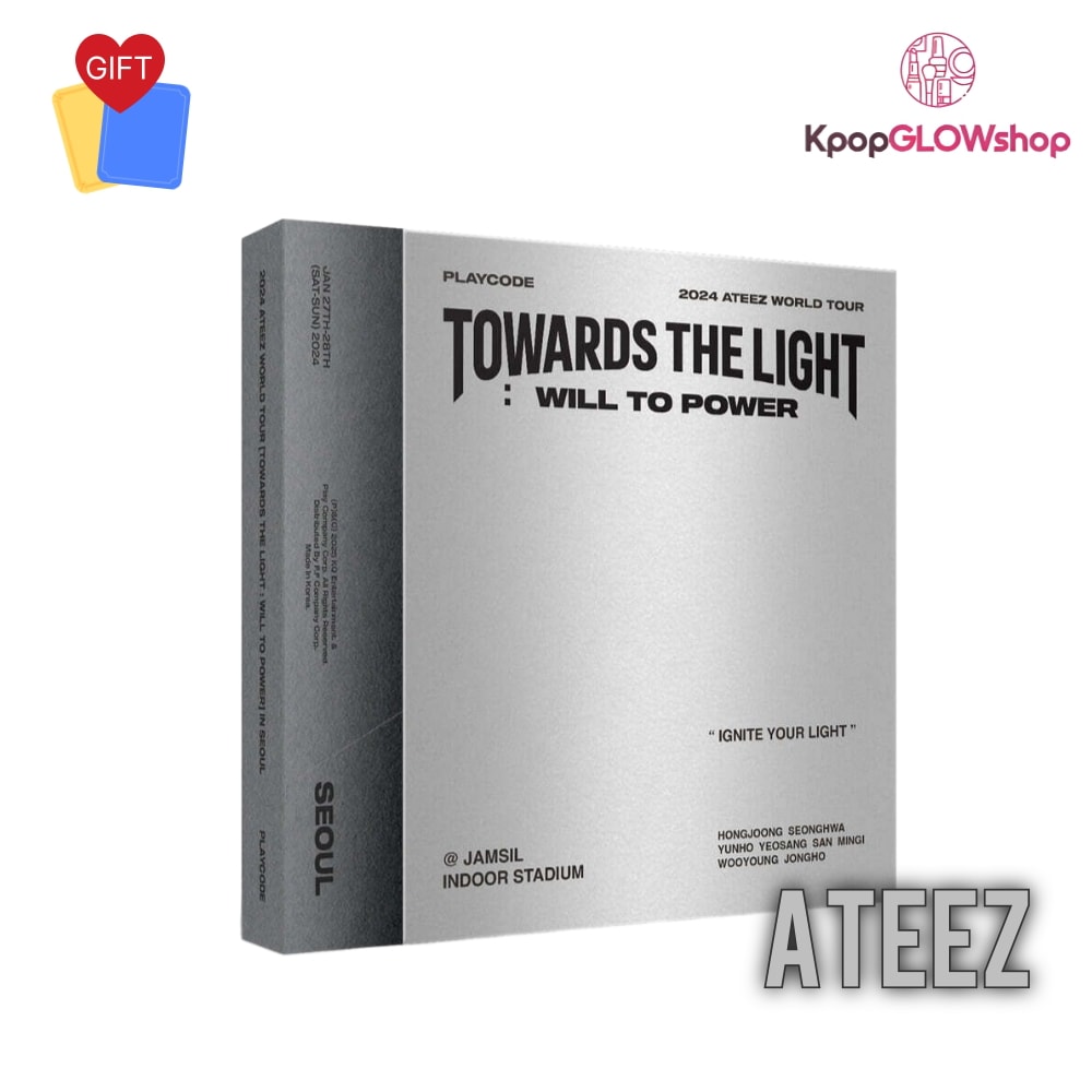 yes24の特典付き[予約] 2024 エイティーズ [ATEEZ] WORLD TOUR [TOWARDS THE LIGHT : WILL TO POWER] IN SEOUL [PLAYCODE