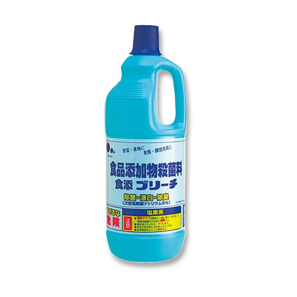 （まとめ）ミツエイ 食添ブリーチ 本体 1500ml 1本 [x30セット]