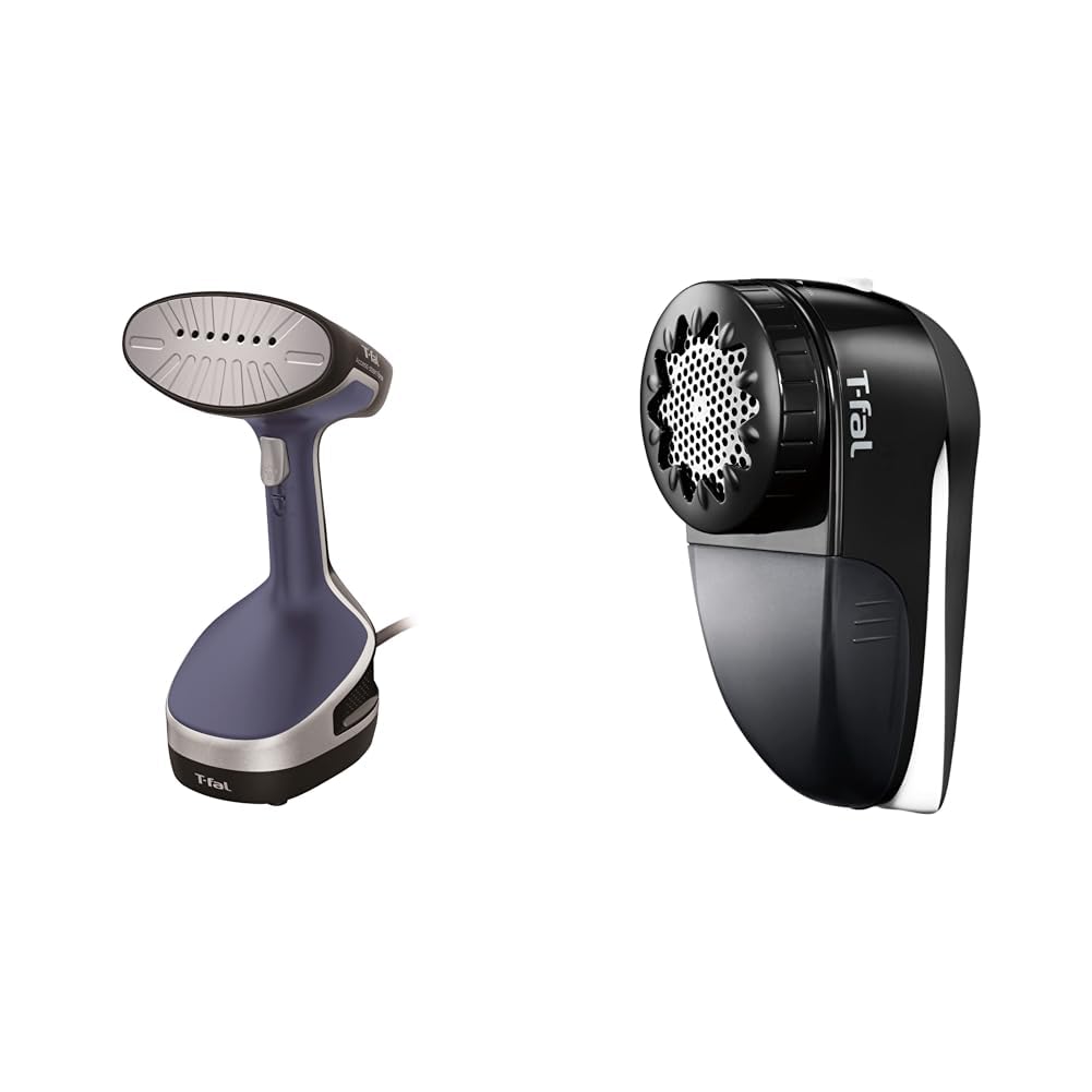 ティファール パワフル連続スチーム 平均約23g/分 衣類スチーマー 専用モデル 「アクセススチーム フォース」 立ち上がり約25秒 スチームアイロン DT8261J0 & 毛玉取り器 充電式