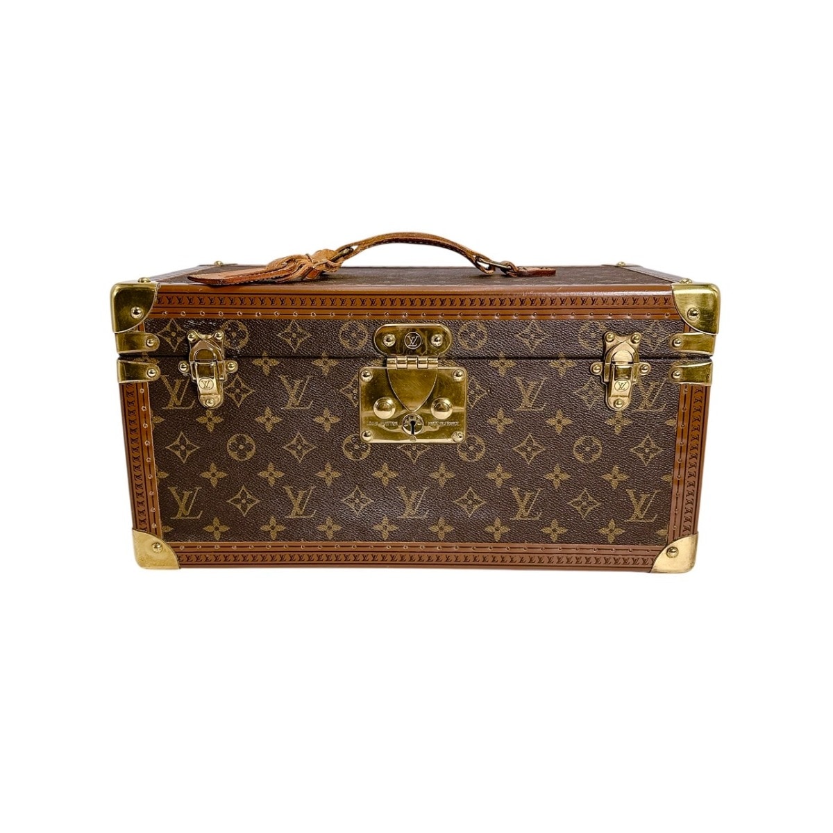 M21822 ボワットブテイユ モノグラム アタッシュケース ブラウン