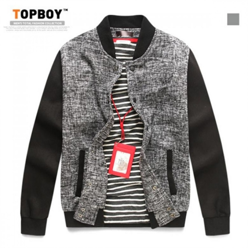 (トップボーイ) コージーボカシスリーブカラーブルゾン (DB010)