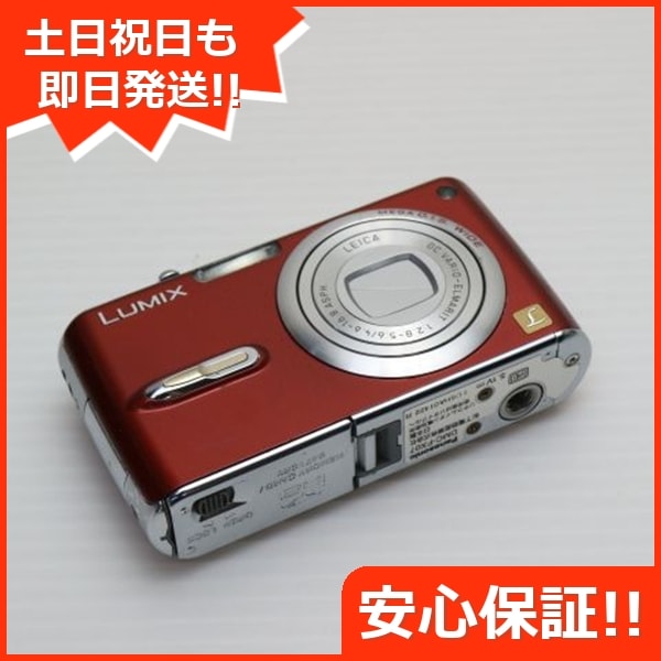 良品DMC-FX07 コンフォートレッド Panasonic LUMIX デジカメ 105