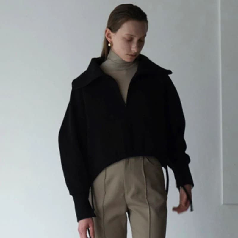 23年秋松本恵奈新作おしゃれカジュアル純色シャツゆったりトップス