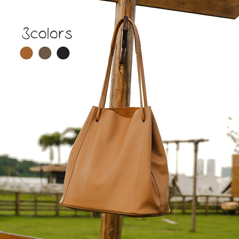 ショルダーバッグ レディース 斜めがけ 大人 a4 黒 肩掛けバッグ 大人 ショルダーバッグ pu トートバッグ ファスナー付き 軽量 大きめ 柔らかい フォーマル 通勤バッグ 肩掛け かば 8,668円