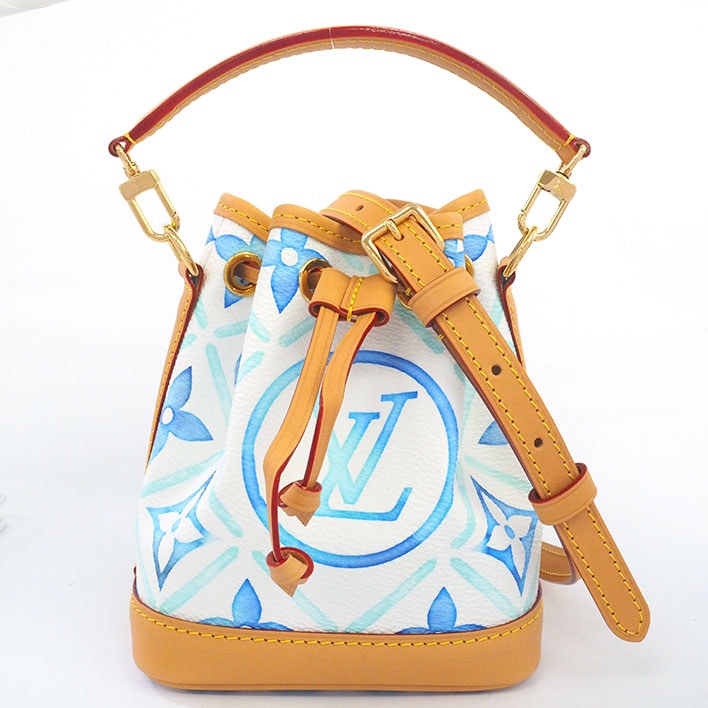 【新品同様】ルイ ヴィトン LV バイザプール ナノノエ モノグラムタイル レディース 【ショルダーバッグ】