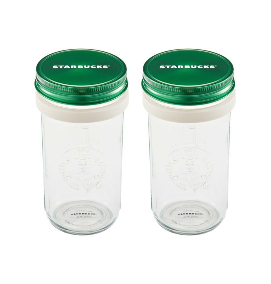 サイレン サラダジャー 580ml x 2P セット 韓国スターバ グッズ保存容器・キャニスター