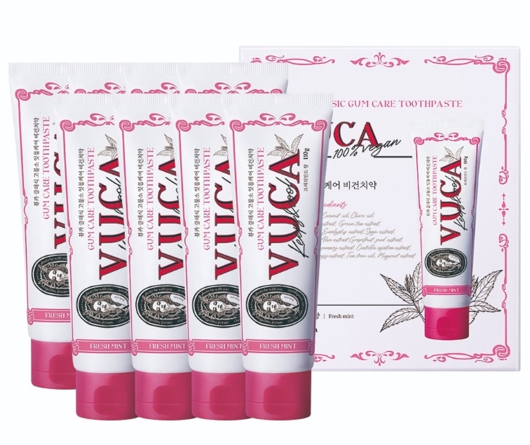 韓国限定 歯ぐきケア トゥースペースト フレッシュミントの香り 110g×8本セット ホワイトニング歯磨き粉
