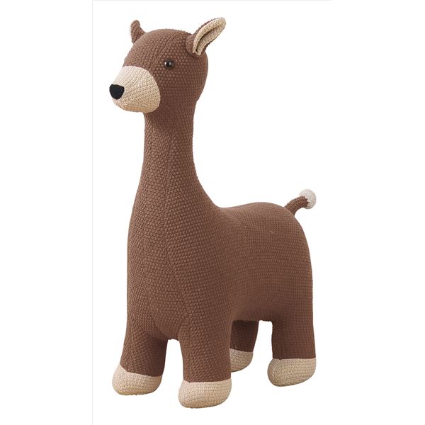 アニマル スツール [ シカ ブラウン ] ファブリック 耐荷重80kg インテリア家具 子ども部屋家具 スプーンミー！