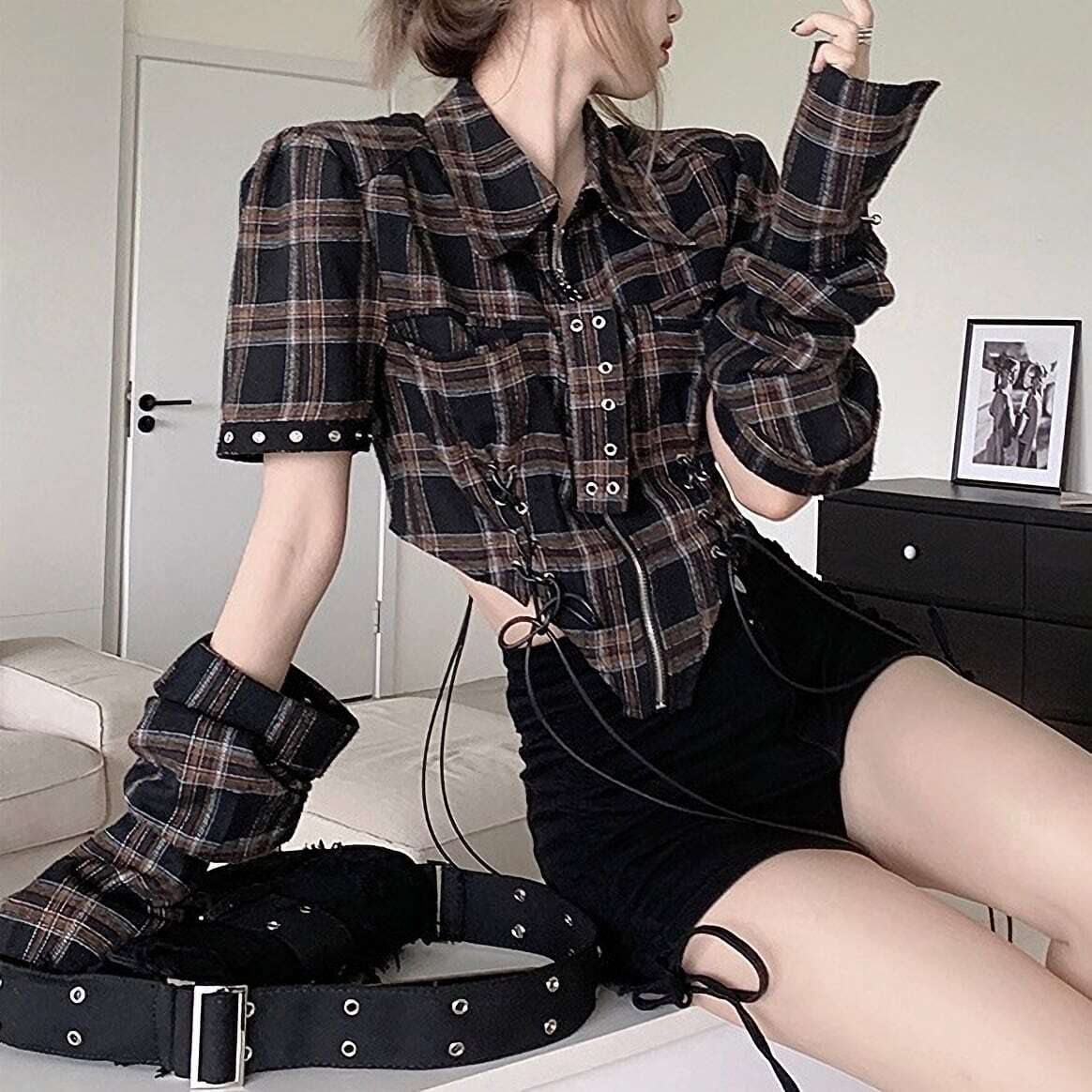 美品 バーバリー ティッシ期 ボマージャケット ブルゾン 8081293 MA-1