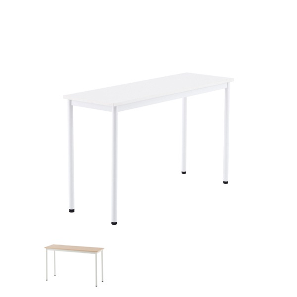 サイドテーブル オフィスデスク シンプルデザイン 幅120cm ワークデスク デスク テーブル 机 オフィス家具 オフィス プリンタ置き プリンタデスク 電話置き 電話台 書斎 法人限定