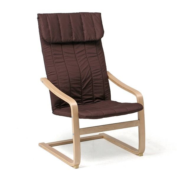 不二貿易 84056 ブラウン [リラックスチェアー スリム] メーカー直送