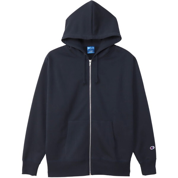 チャンピオン スポーツウエア ZIP HOODED SWEATSHIRT ネイビー XXL C3-XS160 370