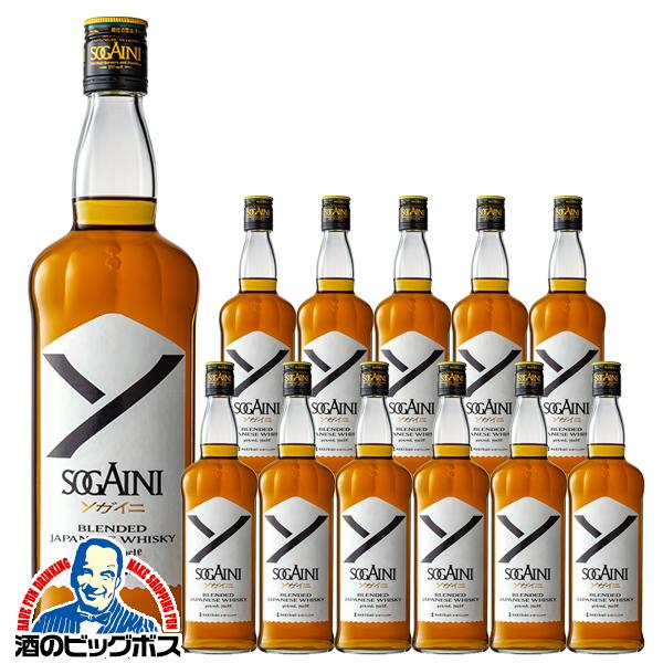 ブレンデッドウイスキー ジャパニーズウイスキー ソガイニ SOGAINI 40度 700ml×1ケース/12本(012)『FSH』【本州のみ　送料無料】 サクラオブルワリーアンドディスティラリー